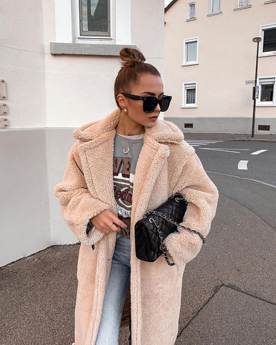 Sofia Plush Oversized Coat