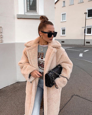 Sofia Plush Oversized Coat