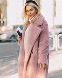 Sofia Plush Oversized Coat