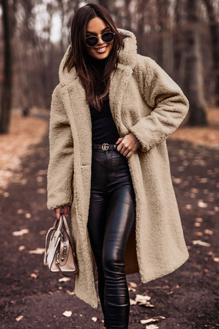 Sofia Plush Oversized Coat