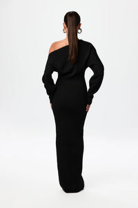 Mila Knit | Shoulderless Maxi