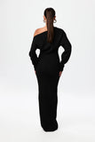 Mila Knit | Shoulderless Maxi