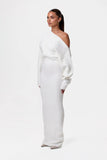 Mila Knit | Shoulderless Maxi