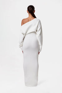 Mila Knit | Shoulderless Maxi